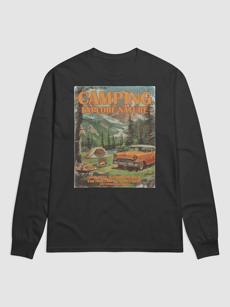 Vintage Camping Adventure Long Sleeve Shirt product image (1)