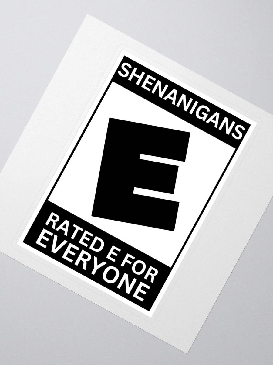 (E) Shenanigans Sticker product image (5)