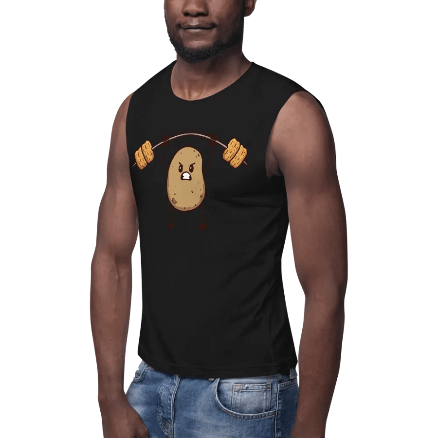 Tough Tater Muscle Tank product image (8)