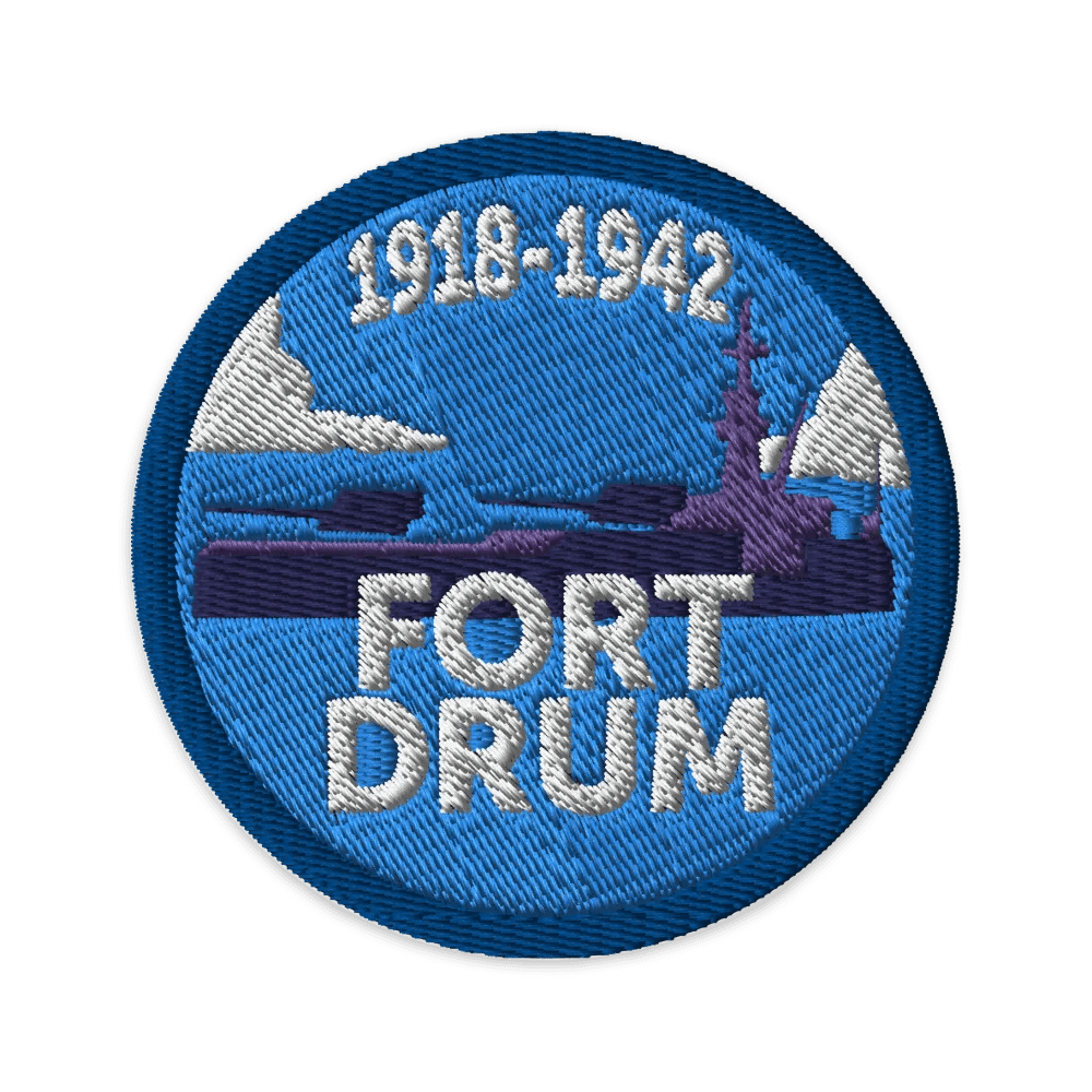 Fort Drum Embroidered Patch product image (1)