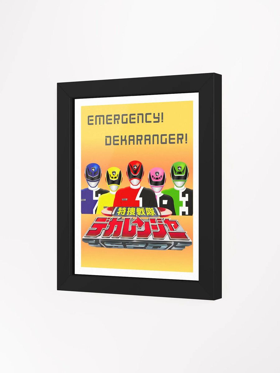Emergency! Dekaranger Framed Poster product image (25)