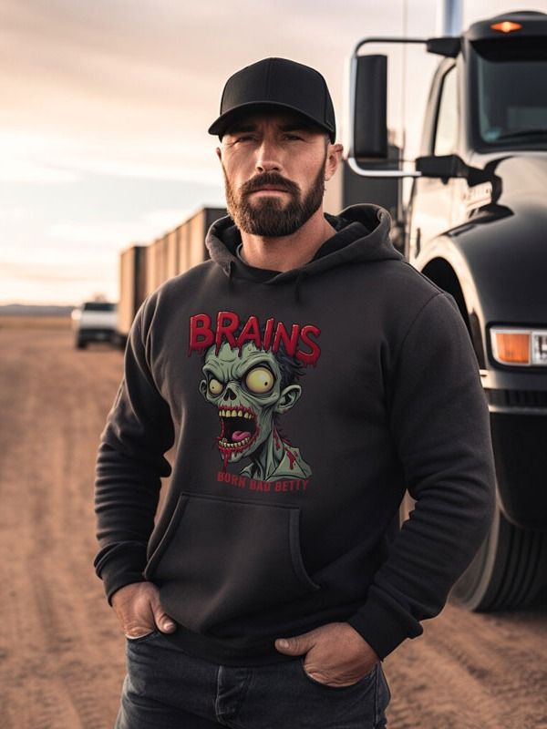 Zombie Brains Hoodie product image (1)