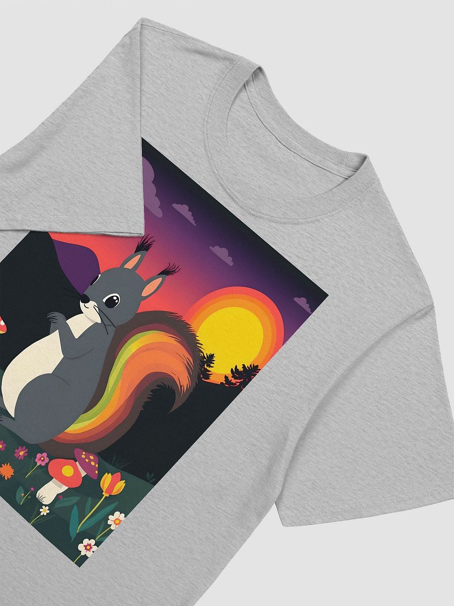 Sunset Squirrel Unisex Tee product image (3)