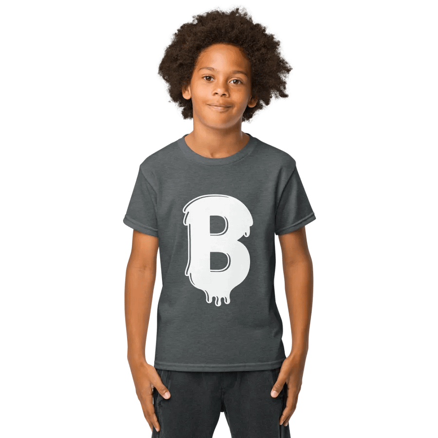 Melting Alphabet | Letter B | Youth Sports Tee product image (17)
