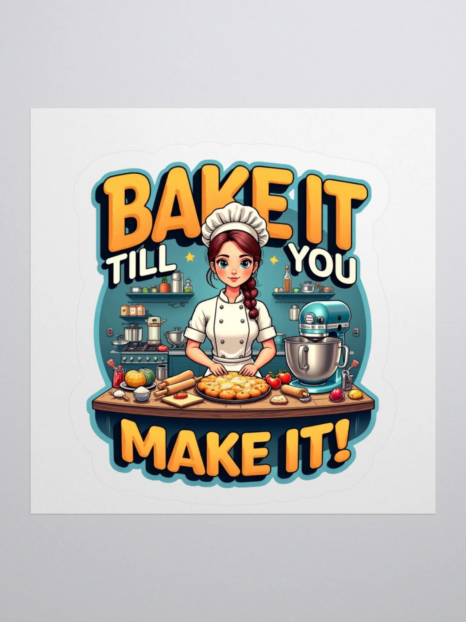 Bake It Till You Make It Sticker Set product image (1)