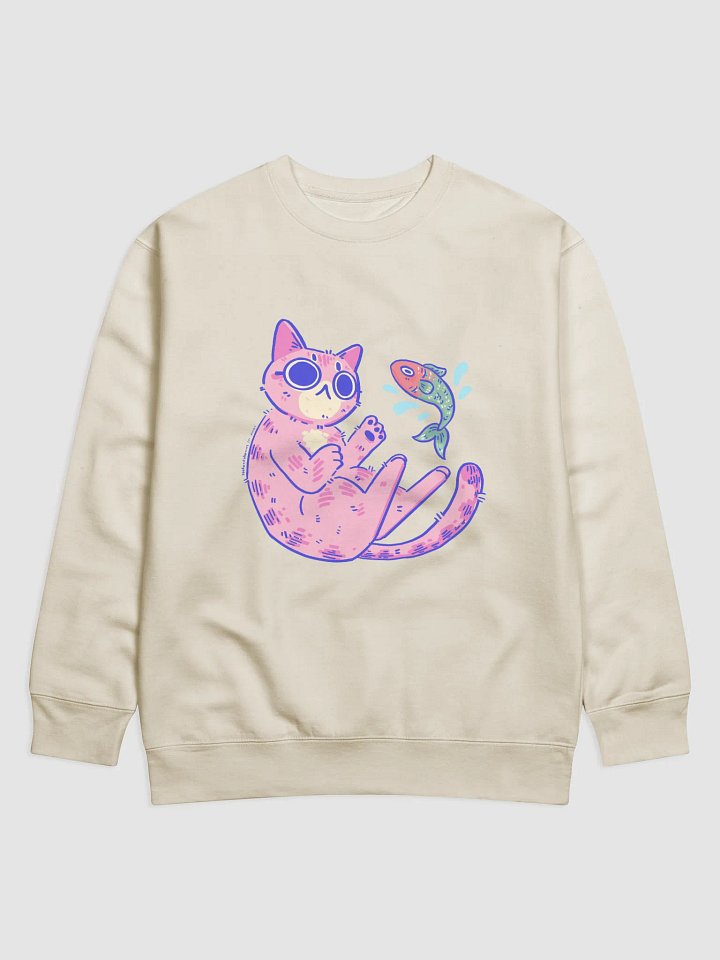 Misty the Pink Tabby Sweatshirt – Kit’s Cats x Smudge Pudge product image (1)