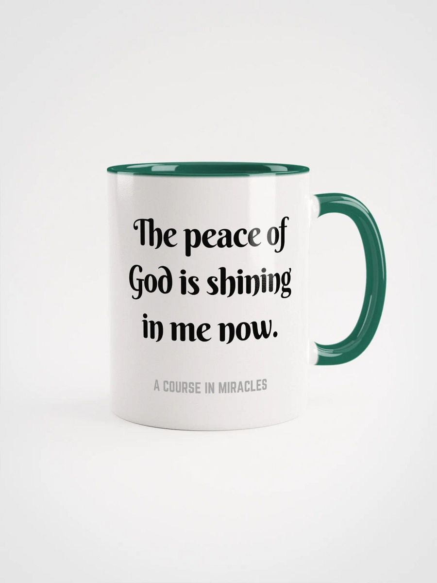 The peace of God is shining in me now - ACIM Inspirational Mug product image (8)