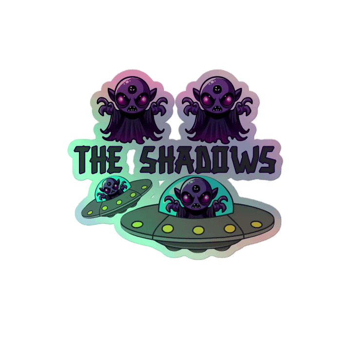 The Shadows - rainbow sticker product image (2)