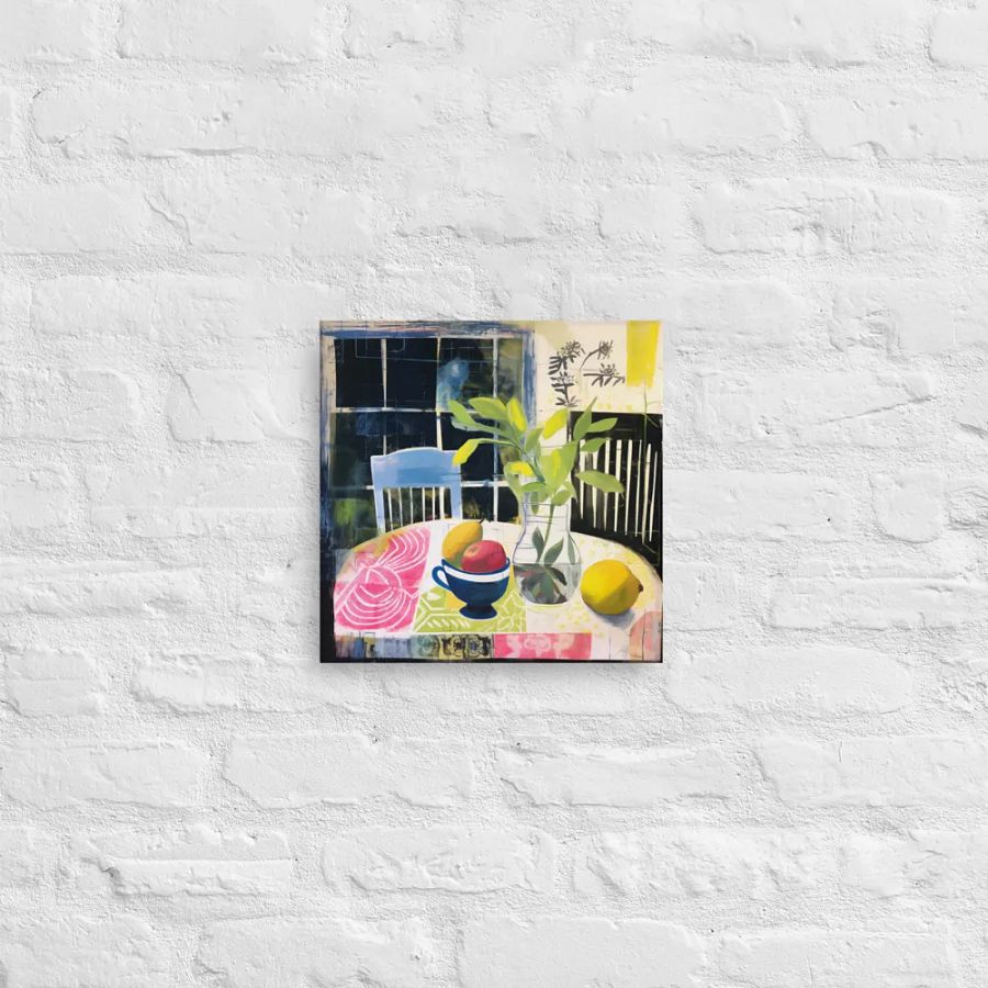 Art2401-27 Kitsch Kitchen Still Life - Canvas Print - sm product image (9)