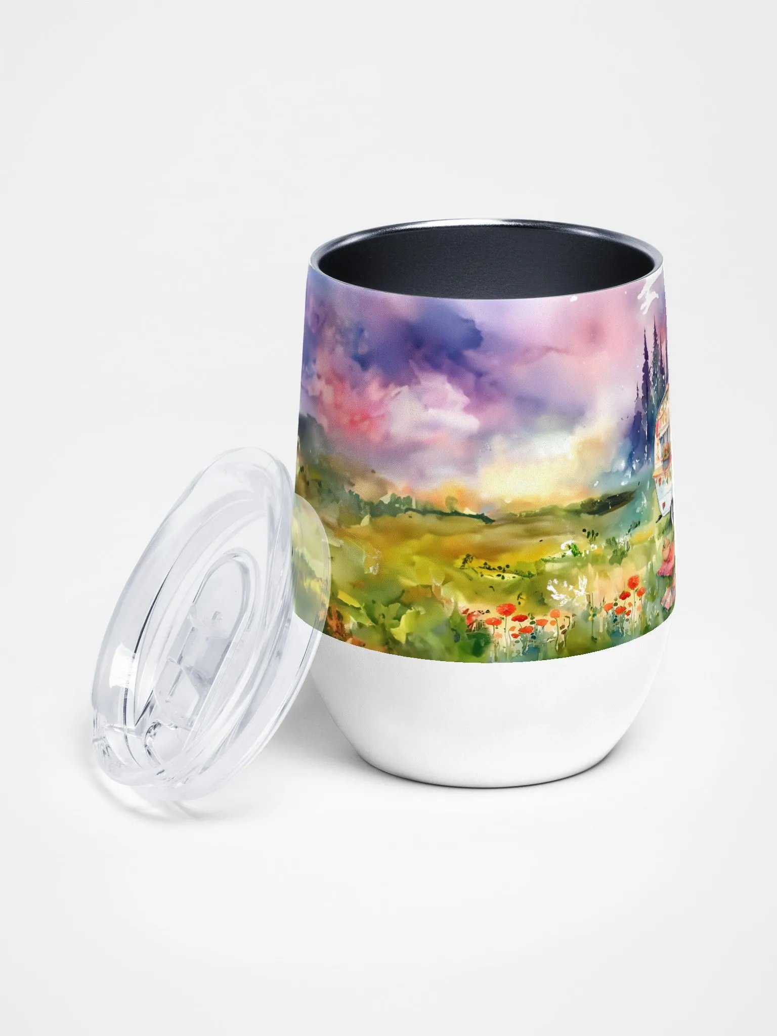 Twilight Woodland Wine Tumbler product image (2)