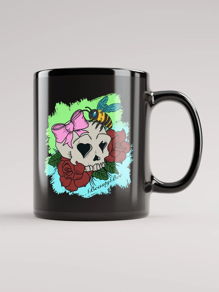 Cute Bee Skull Mug product image (1)