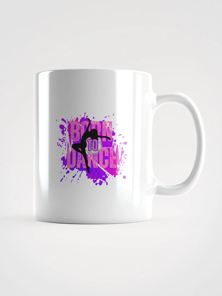 Born to Dance Her Silhouette + Rainbow Create Greatness Mug product image (3)