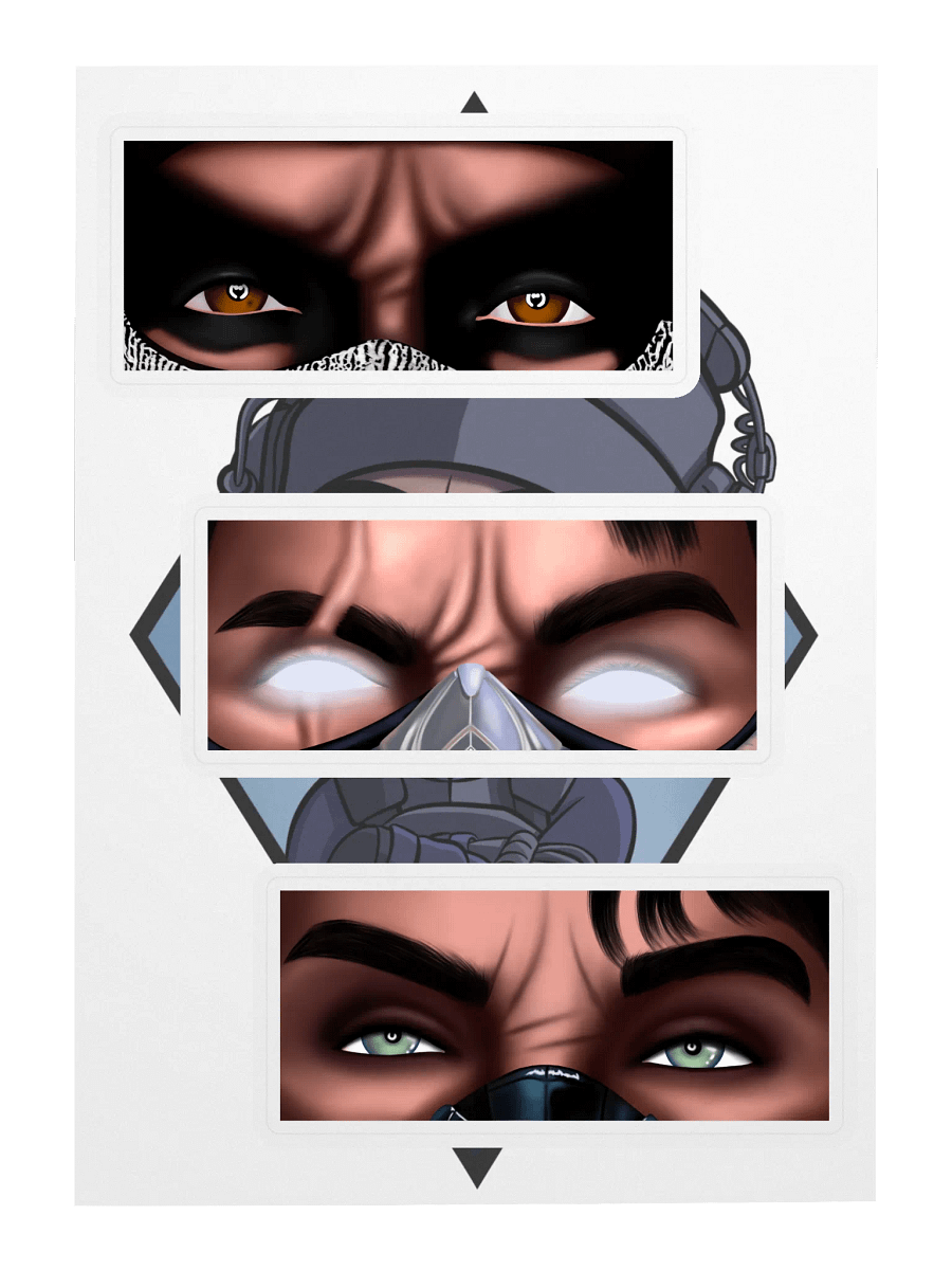 Eye Stickers - Sheet 3 product image (3)