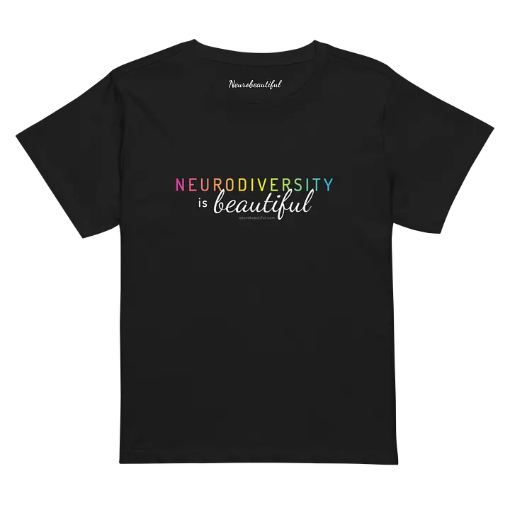 Neurodiversity is Beautiful High-Waisted Tee product image (2)