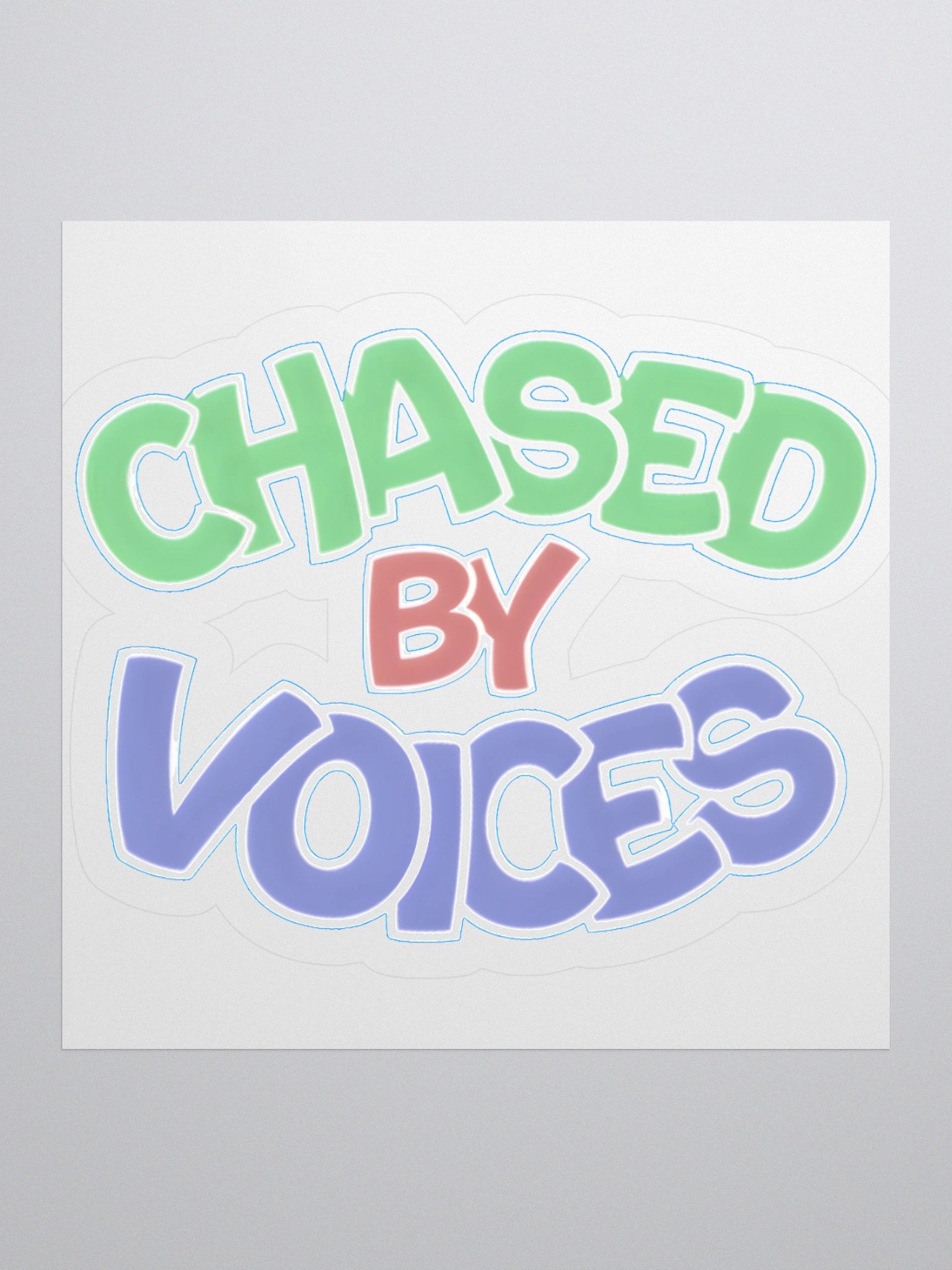 ChasedByVoices Kiss Cut Stickers product image (3)