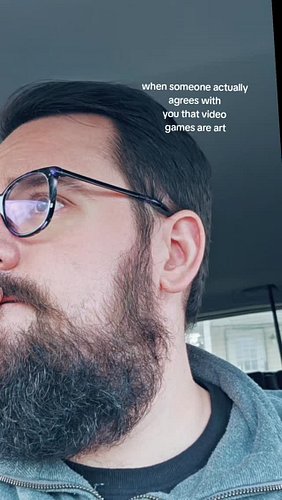 when you find someone who understands that video games are art 💜