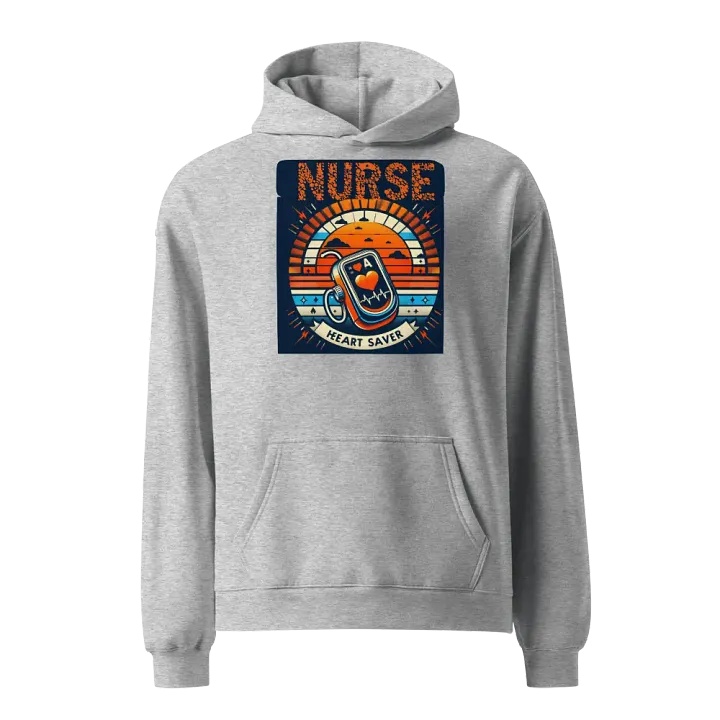 Heart Saver Nurse Graphic Hoodie product image (2)
