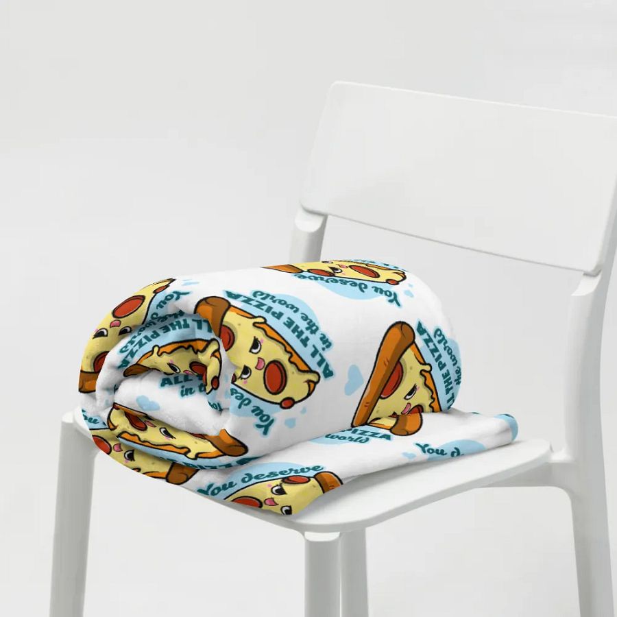Pizza Fiesta Throw Blanket product image (4)