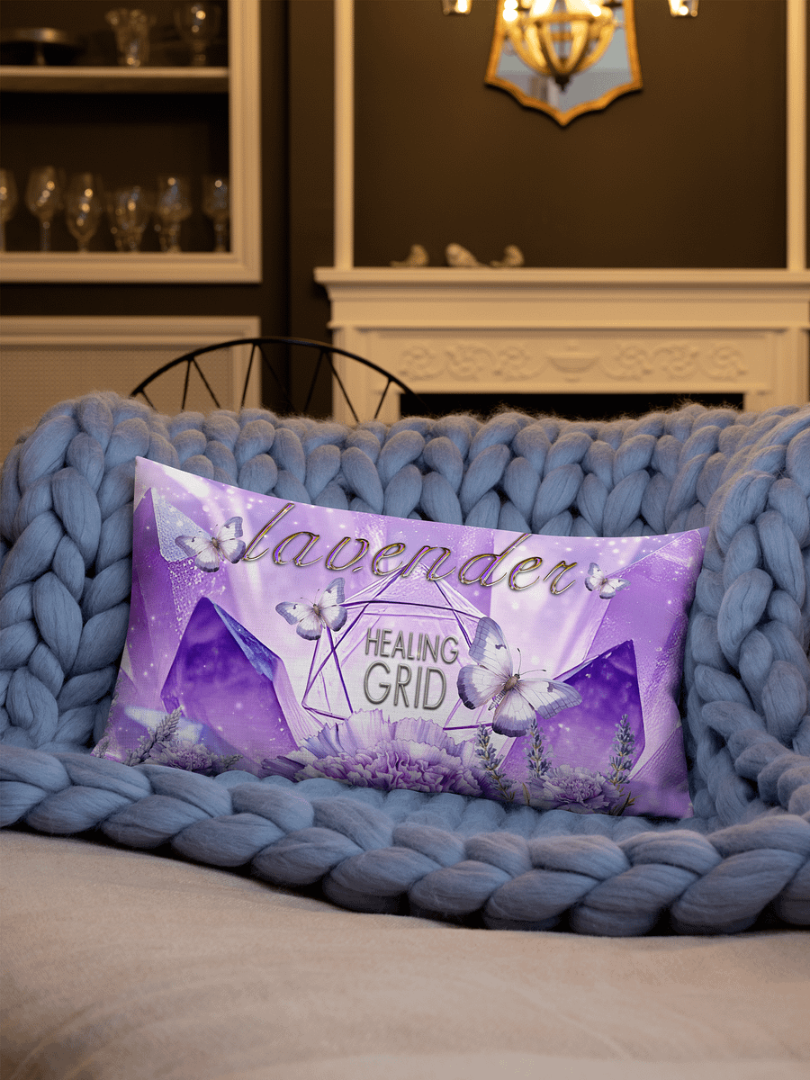 Amethyst Healing Grid Pillow product image (4)