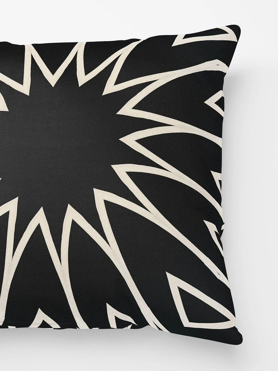 Patterns in Black- Abstract Print Throw Pillow product image (2)