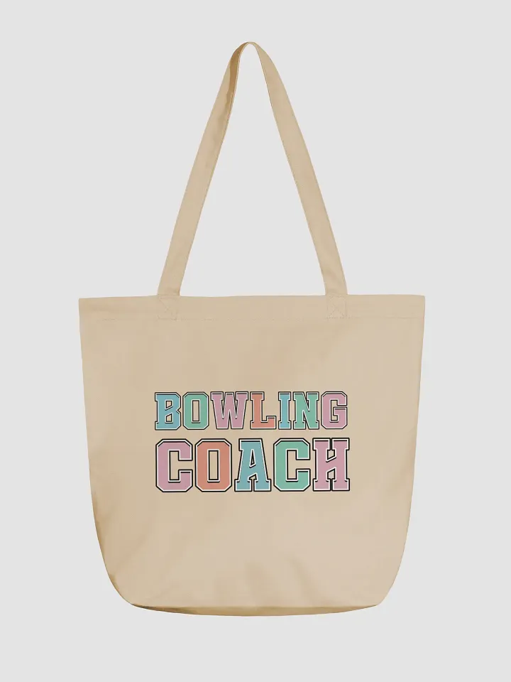 Bowling Coach Colorful Tote Bag product image (5)