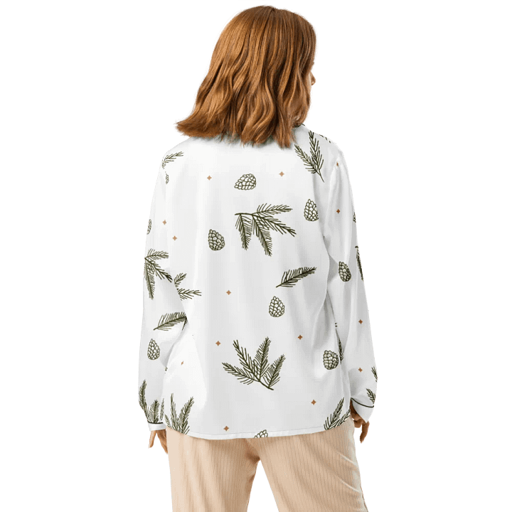 Pine Cones Paradise Women's Pajama Top product image (2)