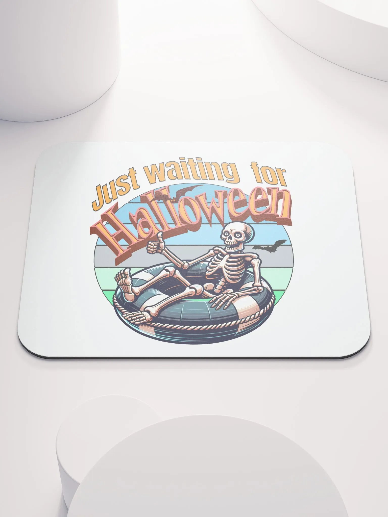 Just Waiting For Halloween Mouse Pad product image (1)