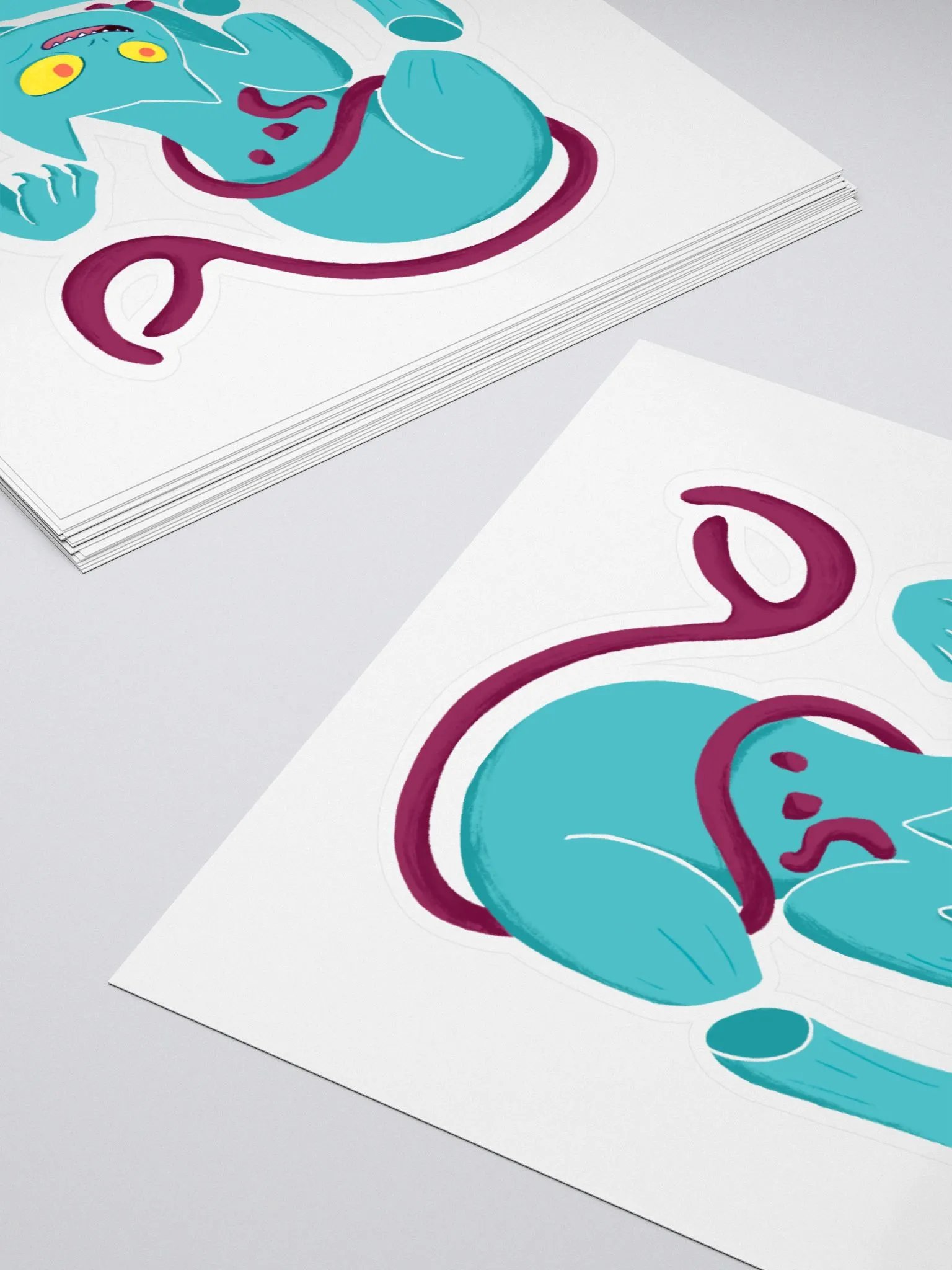 Demon Cat Sticker product image (4)