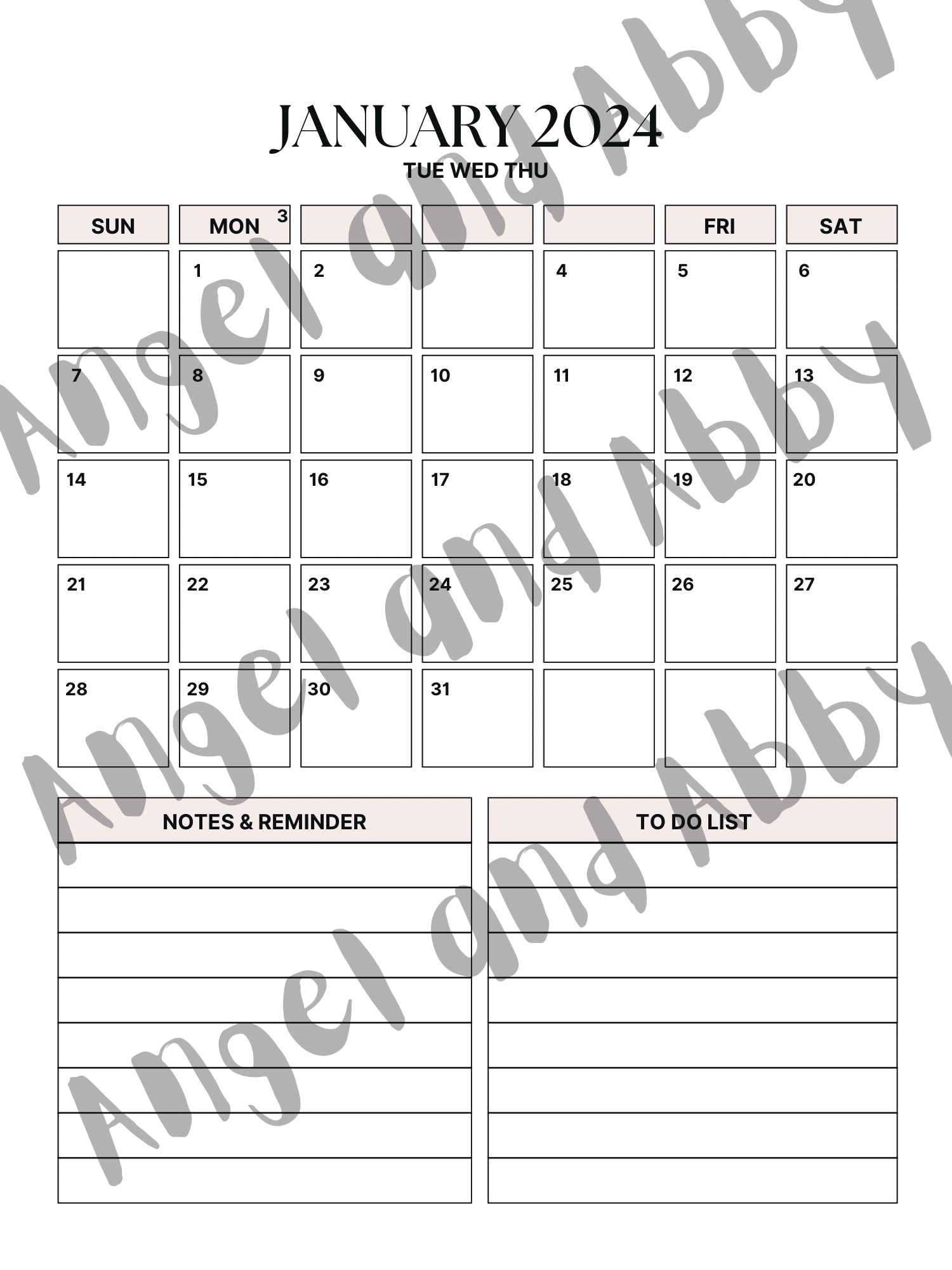 Manifestation Planner 2024 product image (5)