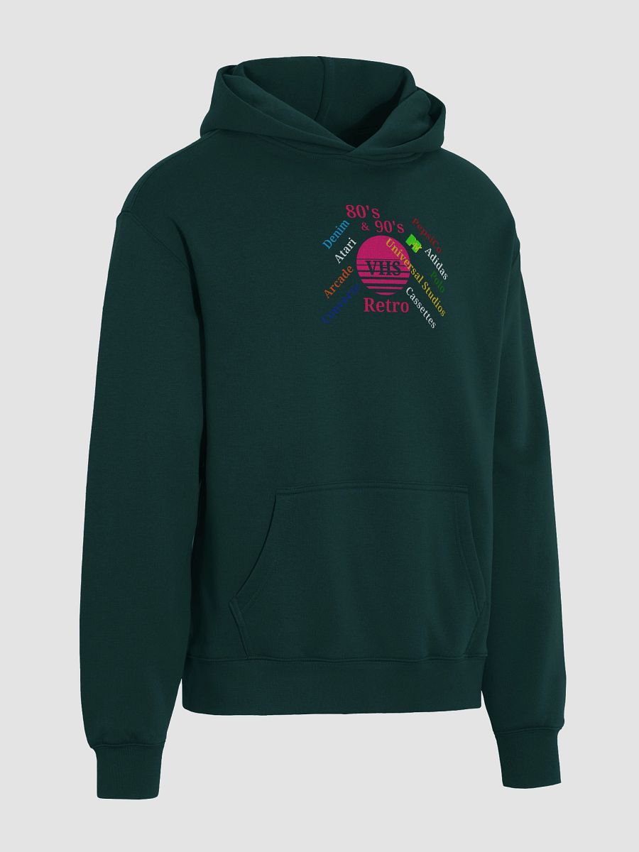 Retro VHS Circle Unisex Hoodie product image (4)