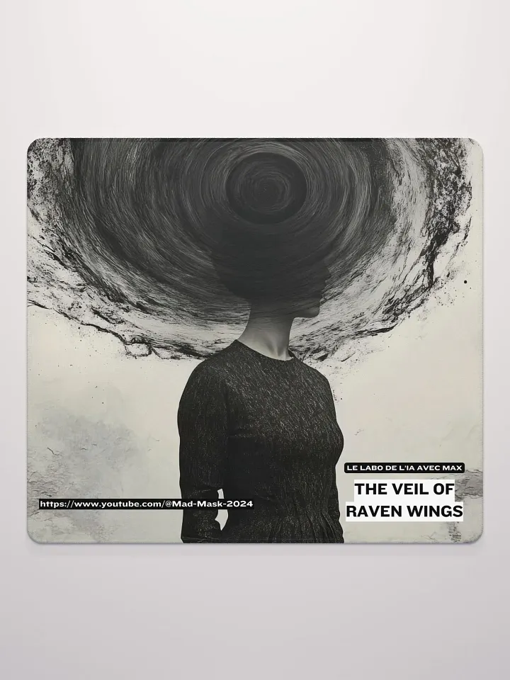Mouse Pad Gaming The Veil of Raven Wings product image (2)