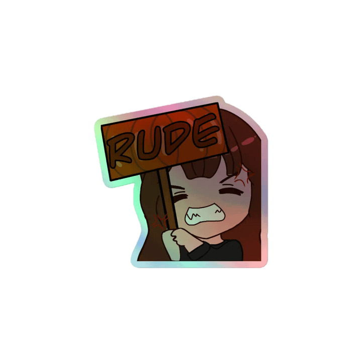 Rude Sticker product image (1)