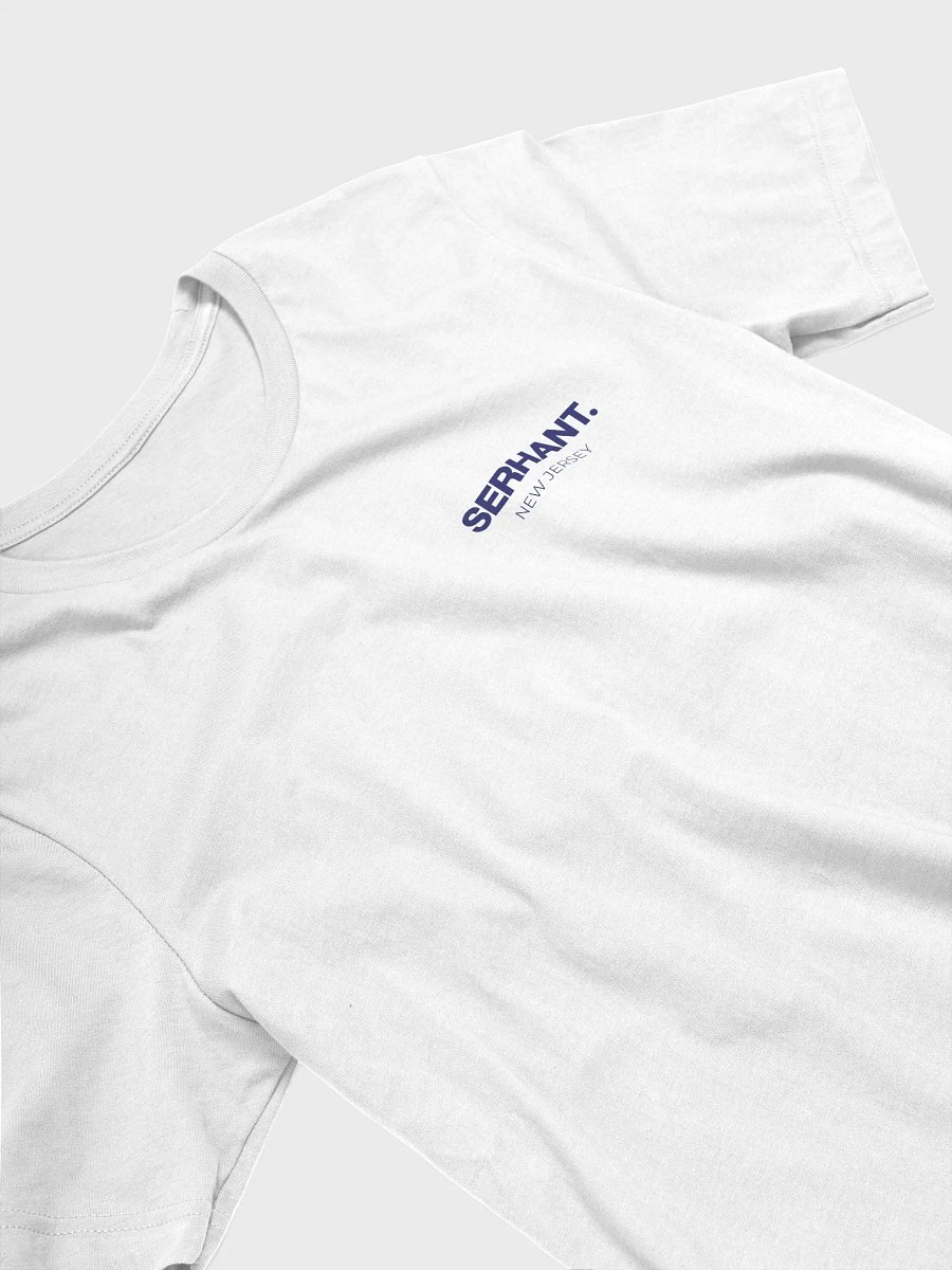 SERHANT. New Jersey White State T-Shirt product image (4)