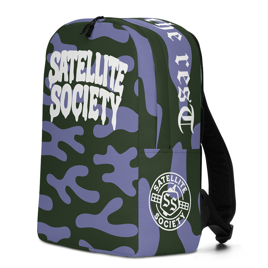 Cartoon Camo Satellite Society Backpack product image (2)