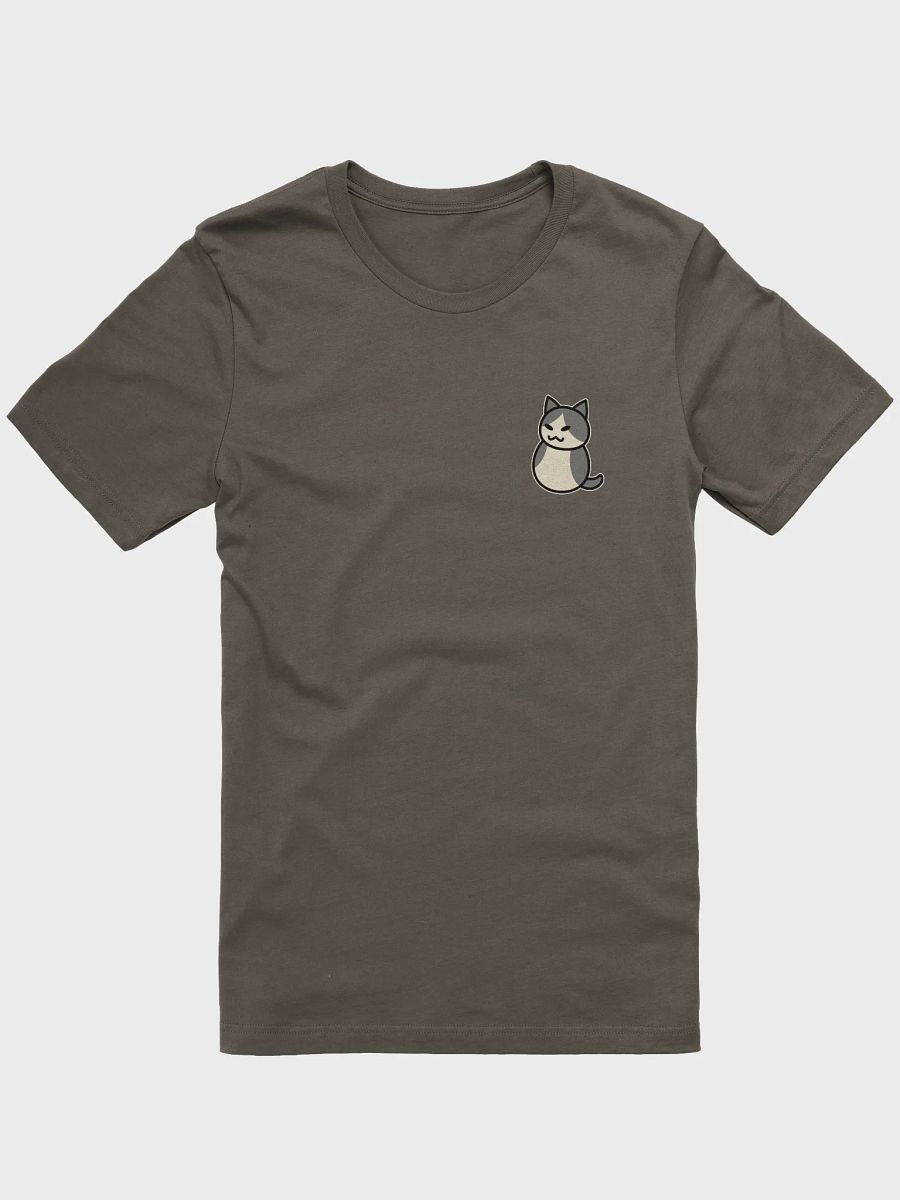 Gray and White (Off-white) Cat T-shirt product image (3)