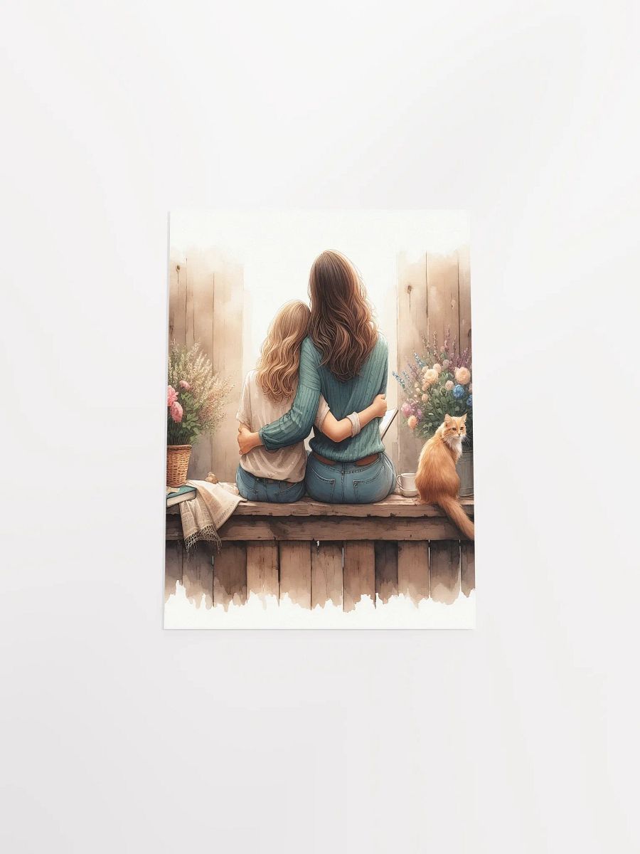 Mother and Daughter Bond Picture Perfect Poster | Mother's Day Gift product image (5)