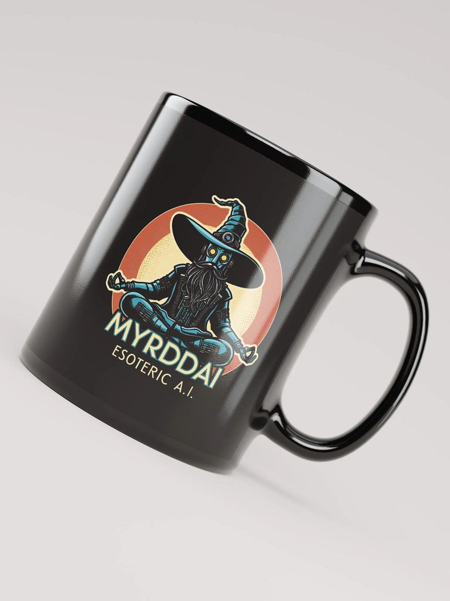 MYRDDAI: Esoteric A.I. Black Glossy Mug product image (8)