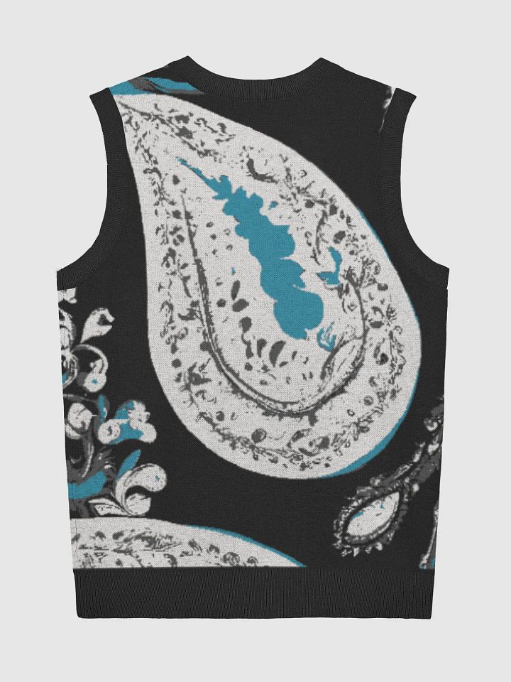 Paisley Dream Knitted V-Neck Vest (Exclusive) product image (2)