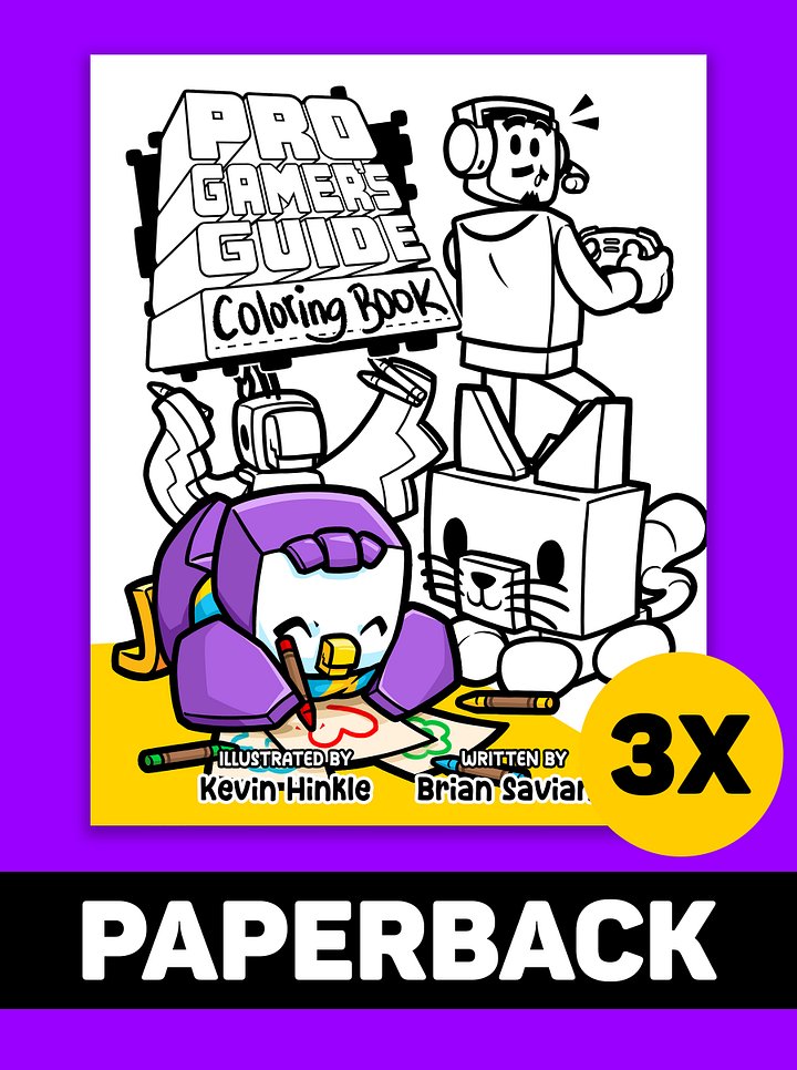 3x Pro Gamer's Guide to Coloring product image (1)