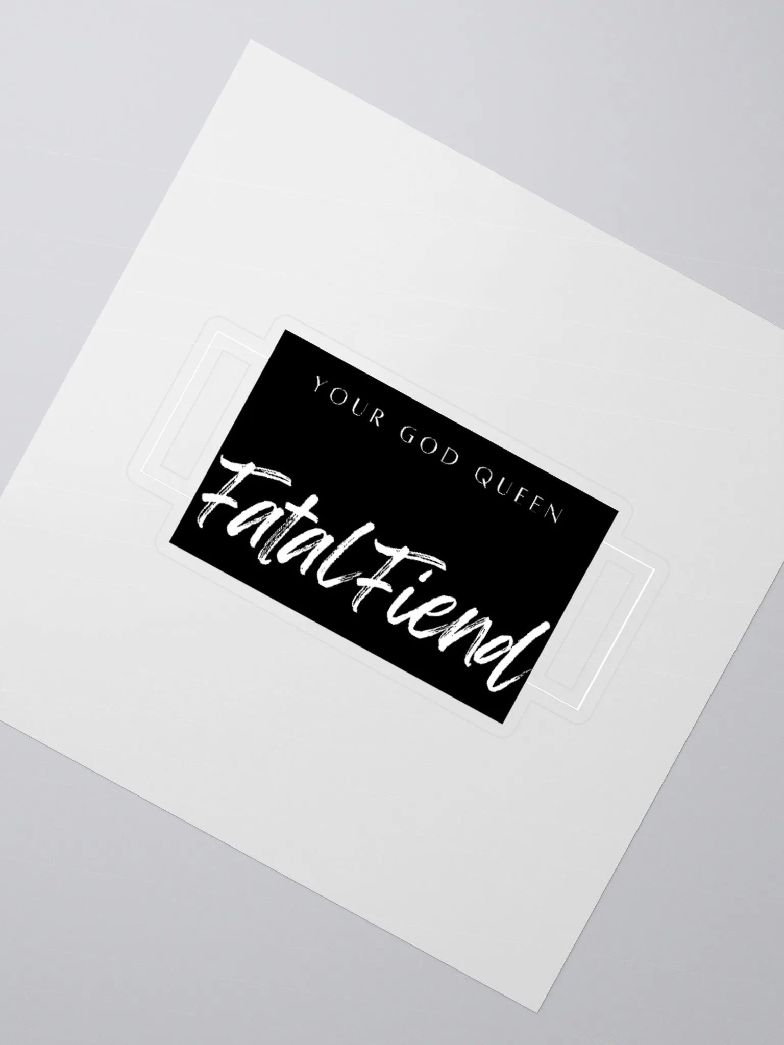 Your God queen Fatal Fiend - Stickers product image (2)