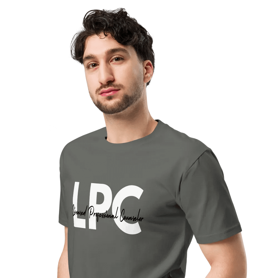 Licensed Professional Counselor LPC Unisex Premium T-Shirt product image (5)