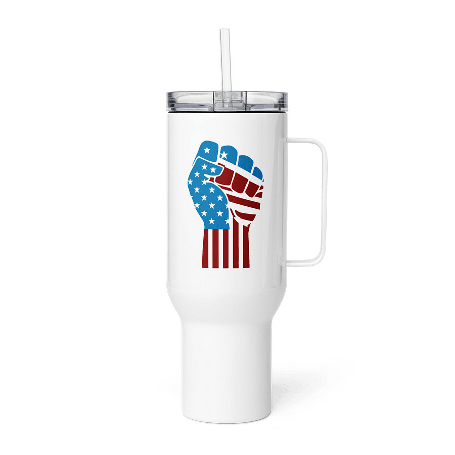 TFOT America 1st "Fist" Stainless Steel 40 oz Travel Mug product image (2)