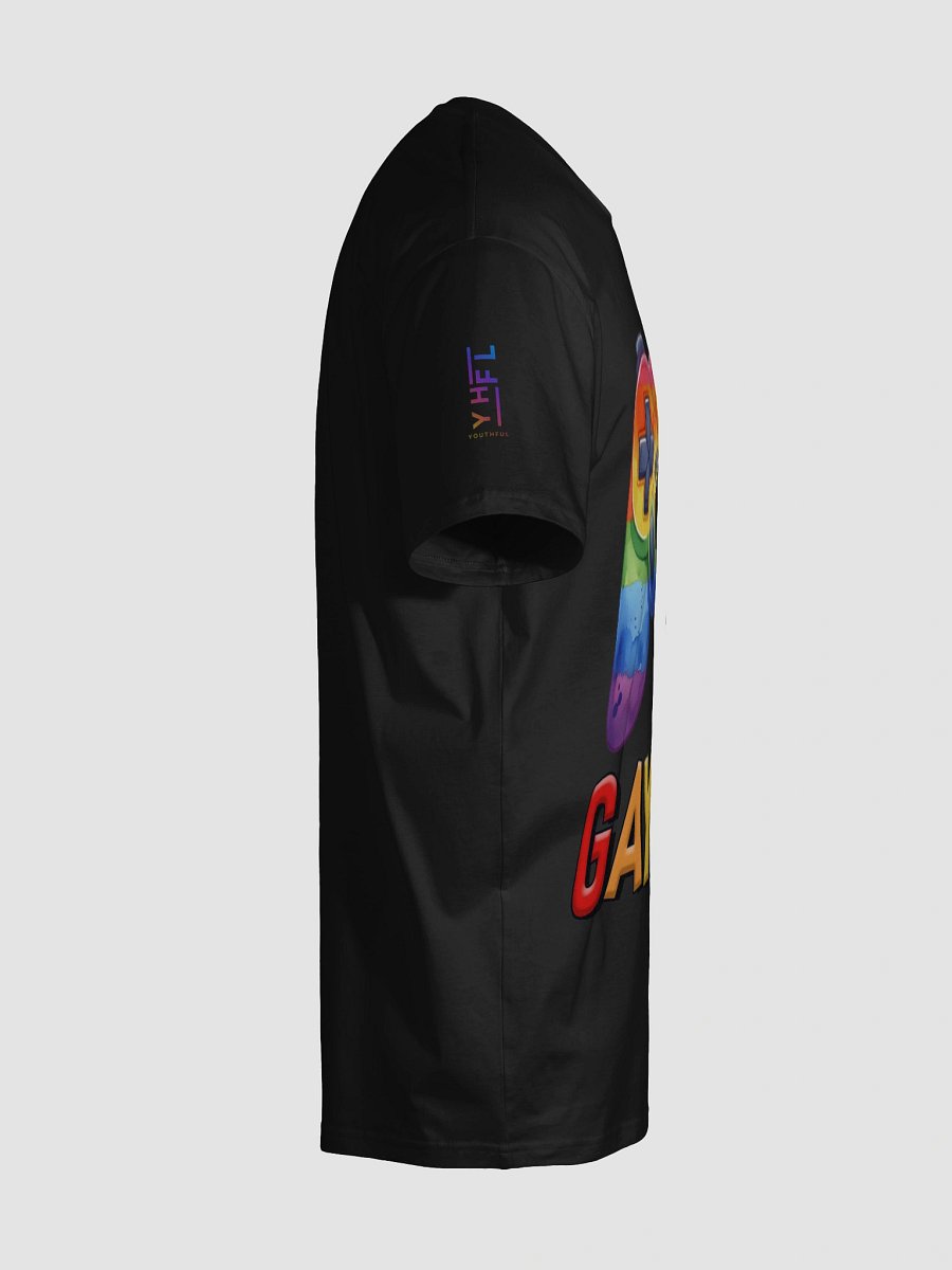 Rainbow Gaymer Video Game Controller T-Shirt product image (8)