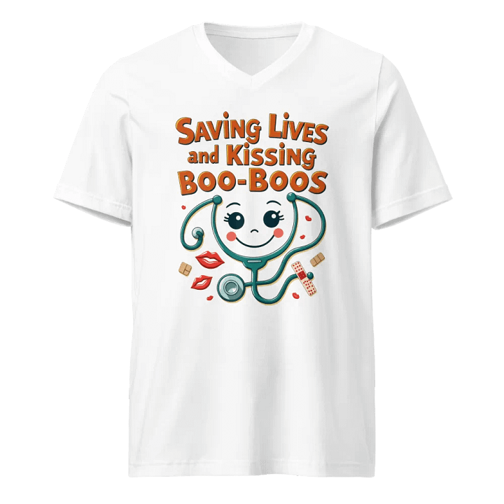 boo boos, Healing Kisses V-Neck Tee product image (5)