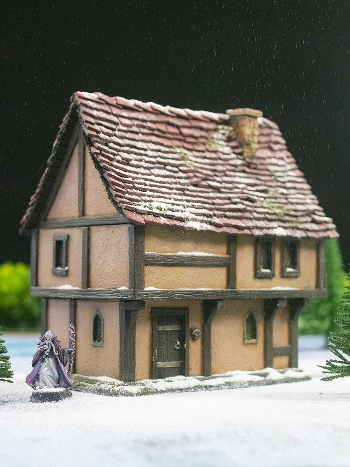 Medieval House Model Template & Guide product image (1)