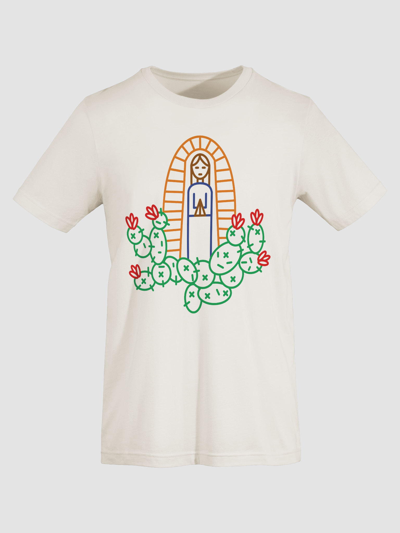 Minimalist Virgin of Guadalupe T-shirt product image (20)