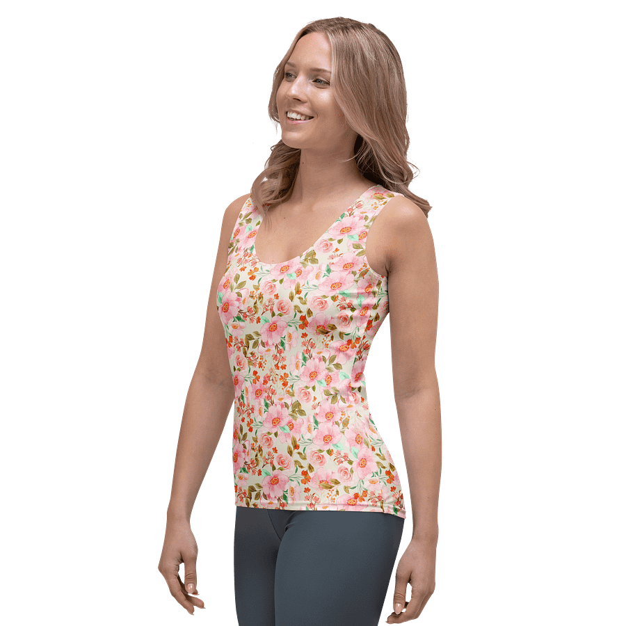 Pink Roses Tank Top product image (3)