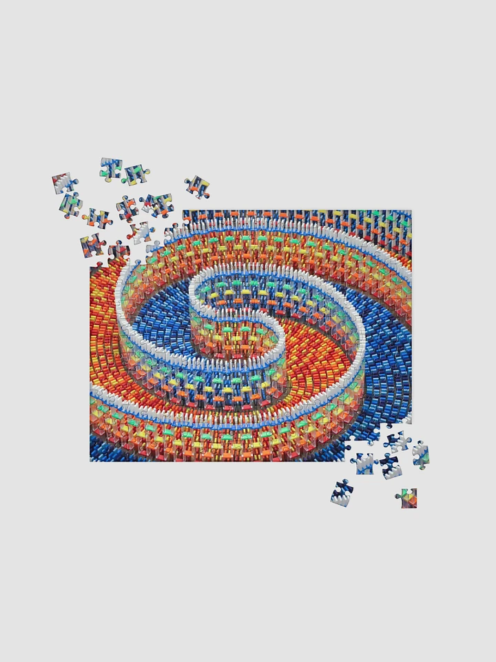 Amazing Triple Spiral Jigsaw Puzzle product image (1)
