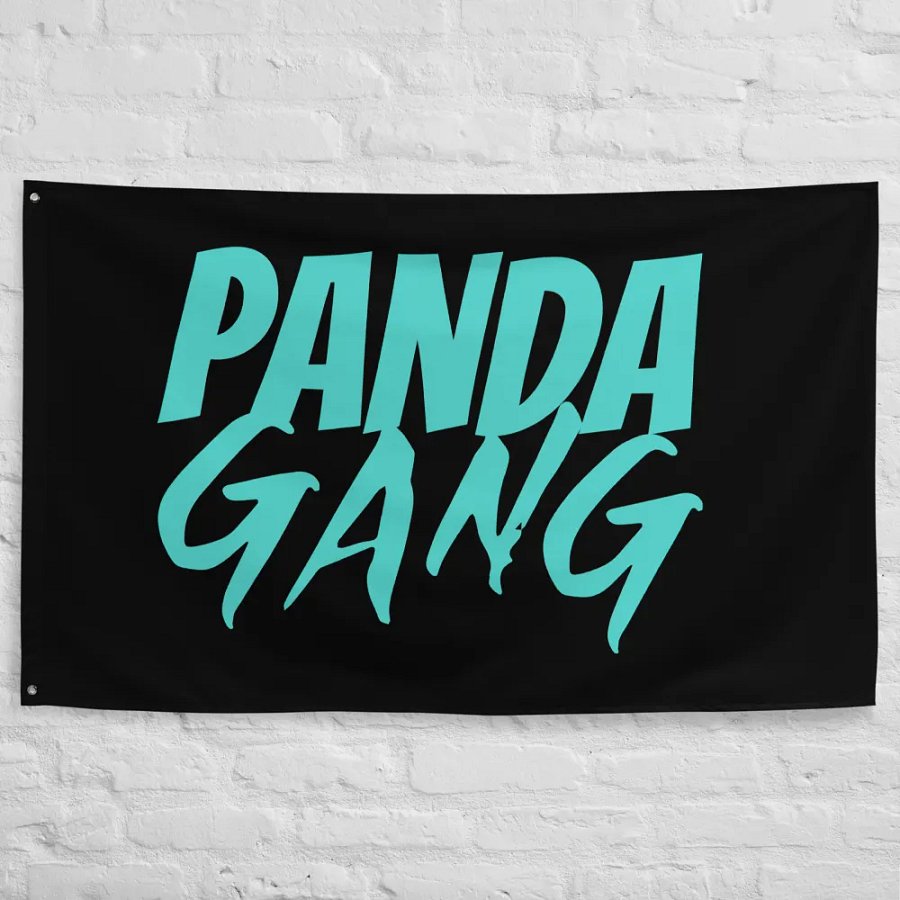 Panda Gang Flag product image (10)