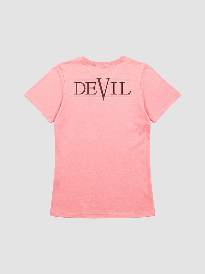 Good Vs Evil - The Devil's On My Back - Bella+Canvas Women's Supersoft Relaxed-fit T-Shirt product image (10)